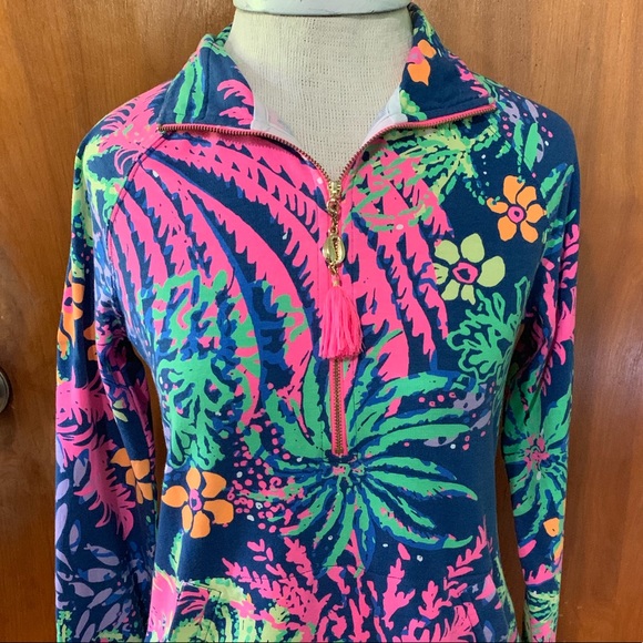 Lilly Pulitzer Tops - Lilly Pulitzer Womens Skipper Popover Sz XS